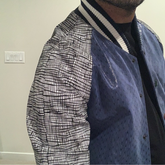 Mr. Nieves Suede Varsity Jacket - Picture 8 of 13